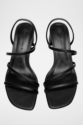 Sandales à talons - Noir