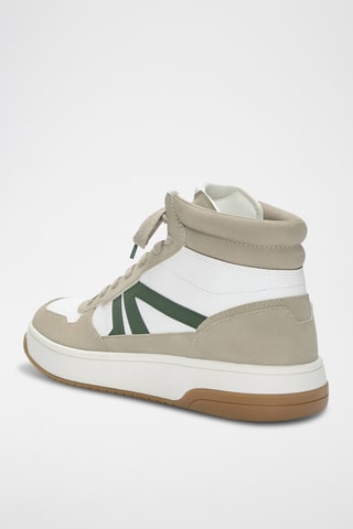 Baskets montantes - Blanc
