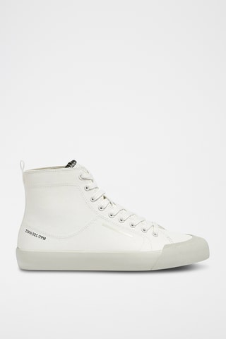Baskets montantes - Blanc
