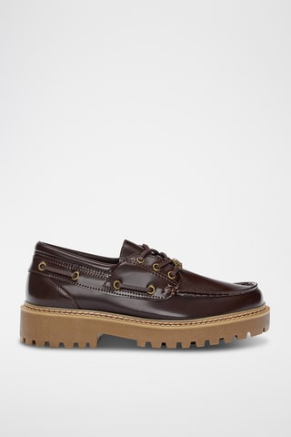 Chaussures bateau - Marron