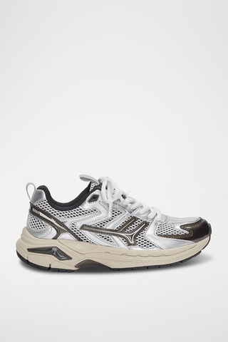 Sneakers - Zilverkleurig - Pull & Bear
