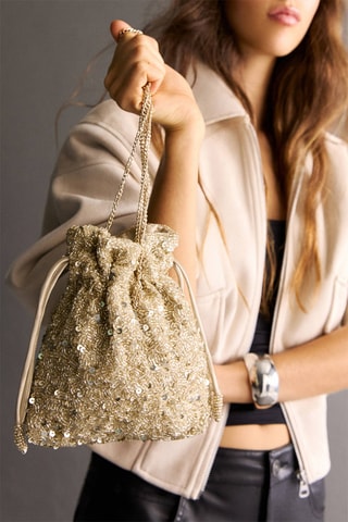 Sac bandoulière - Doré