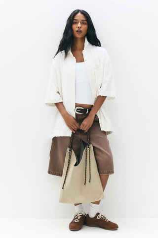 Sac porté épaule - Beige