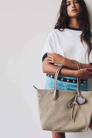 Shopper - Beige - Pull & Bear
