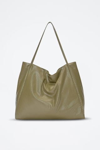 Trendy Handtas - Olijfgroen - Pull & Bear
