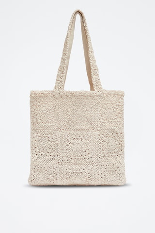 Sac porté épaule - Ecru