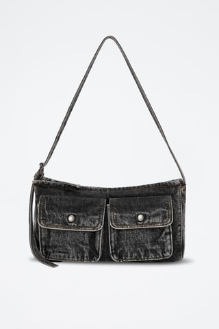 Jeans Trendy Handtas - Zwart - Pull & Bear