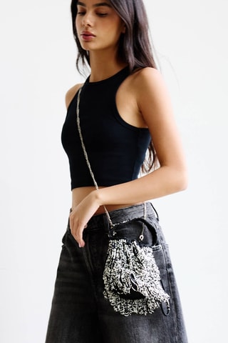 Buideltas - Zwart - Pull & Bear