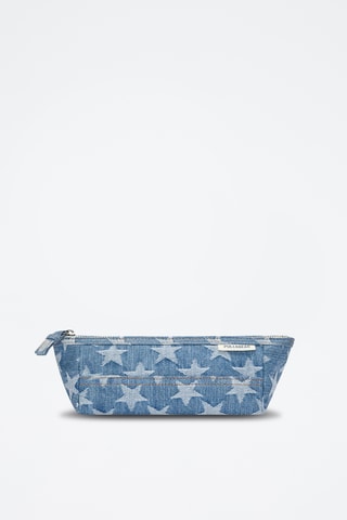 Astuccio in jeans - Azzurro - Pull & Bear