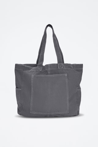 Shopper - Donkergrijs - Pull & Bear