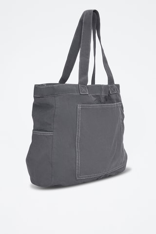 Shopper - Donkergrijs - Pull & Bear