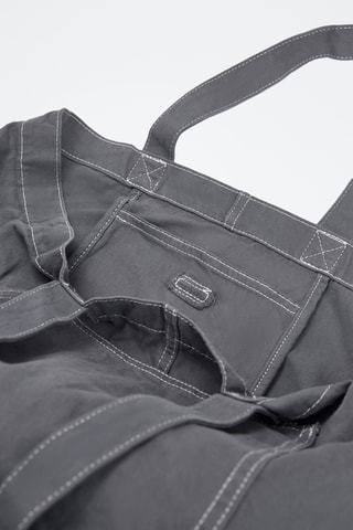 Shopper - Donkergrijs - Pull & Bear