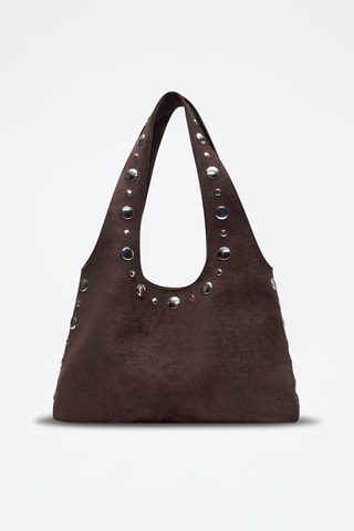 Trendy Handtas - Bruin - Pull & Bear