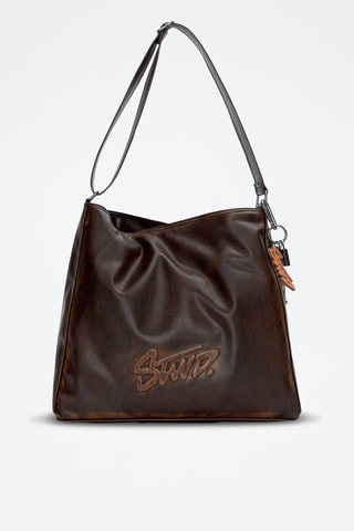 Trendy Handtas - Bruin - Pull & Bear