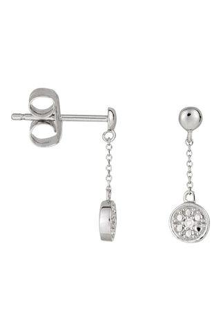 Pendientes Comme sur un Nuage - Oro blanco y diamantes