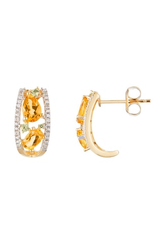 Dormilonas Olivines - Oro amarillo, diamantes, peridotos y citrinos