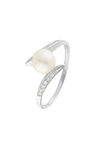 Anillo Fenoa - Oro blanco y diamantes
