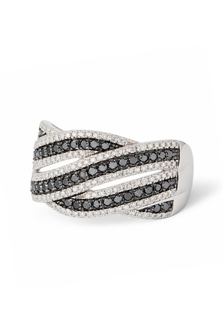 Anillo Aurora - Oro blanco y diamantes