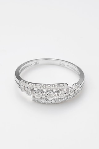 Anillo Étoile Éternelle - Oro blanco y diamantes naturales