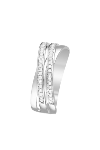 Anillo Mia - Oro blanco y diamantes