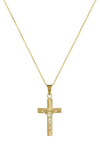 Colgante Croix de Jésus - Oro amarillo