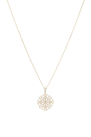 Colgante Dentelle - Oro amarillo y diamantes