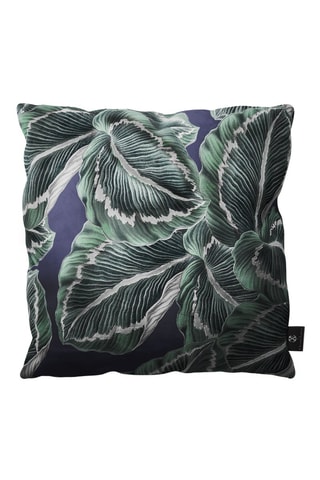 Coussin en velours Jungle - Vert - 40 x 40 x 14 cm