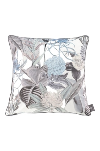 Coussin Garden - Gris et blanc - 50 x 50 cm