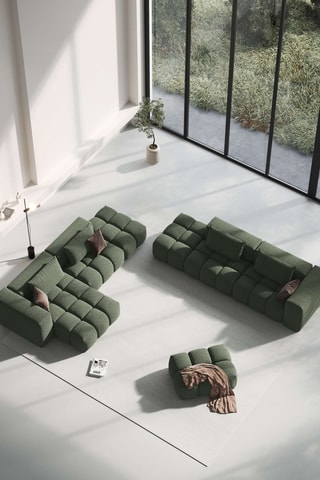 Coussin Lorella - Vert - 40 x 70 cm