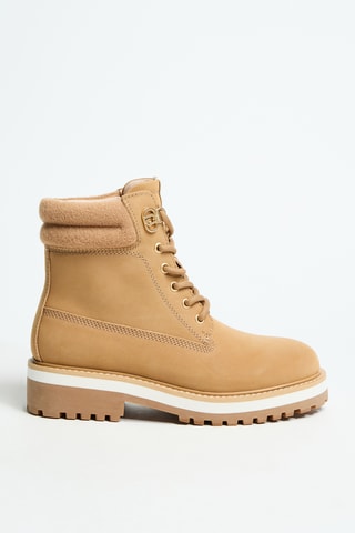 Bottines en cuir Tammy 01 - Camel