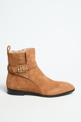 Bottines en cuir Liz 01 - Marron