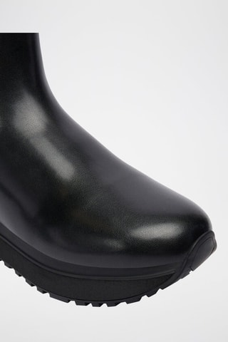 Bottines Chelsea plateformes en cuir Maxi Wonder 95