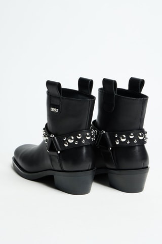 Bottines en cuir Roxy 01 - Noir