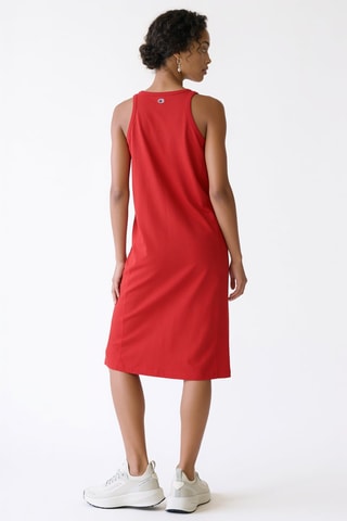 Rechte Jurk - Rood
