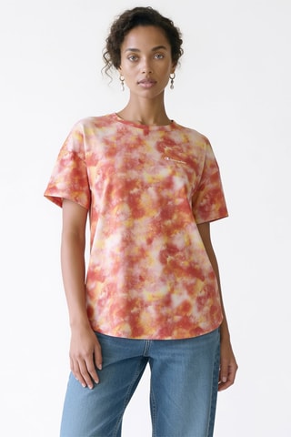 T-shirt tie and dye - Oranje