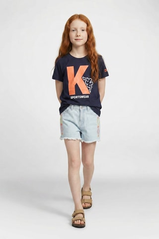 T-shirt - Marineblauw