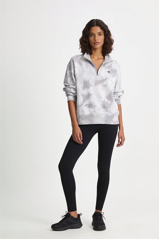 Sweater Tie and Dye- Wit en Lichtgrijs