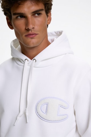Sweater met capuchon - Wit