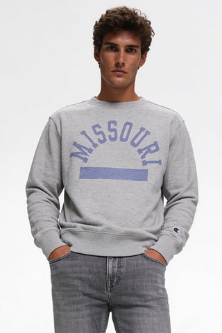 Sweater - Gemêleerd Lichtgrijs