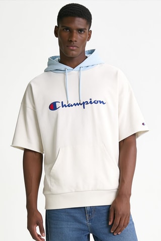 Sweater met capuchon - Wit