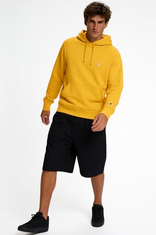 Sweater met capuchon - Geel