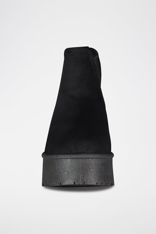 Botines forrados con plataforma Odysse - Negro