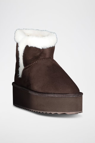 Botas forradas con plataforma Oslo
