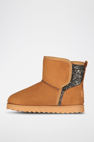 Botines forrados Olga - Camel