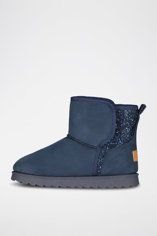 Botines forrados Olga - Azul marino