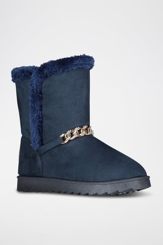 Botines forrados Oseille - Azul marino