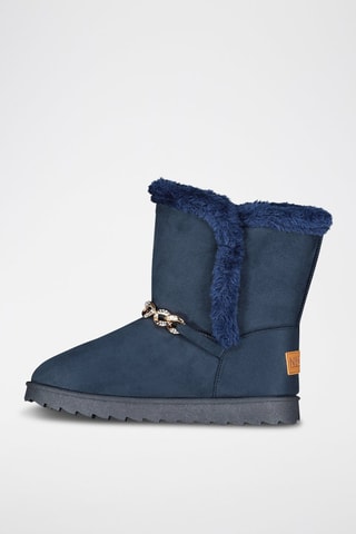 Botines forrados Oseille - Azul marino