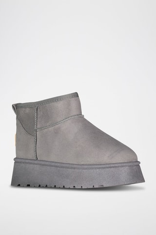 Botines forrados con plataforma Ottia