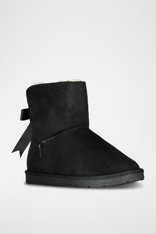 Botines forrados Lady - Negro