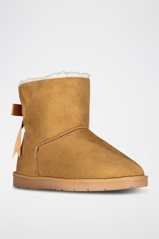 Botines forrados Lady - Camel